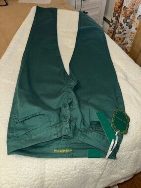 Miss Morena Deep Teal Green Skinny Pants